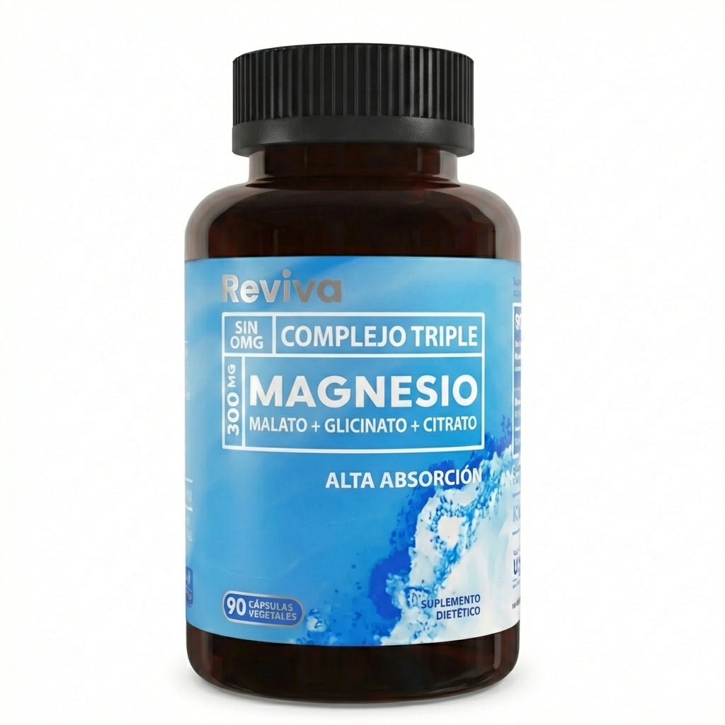 Complejo de Triple Magnesio | 90 Cápsulas
