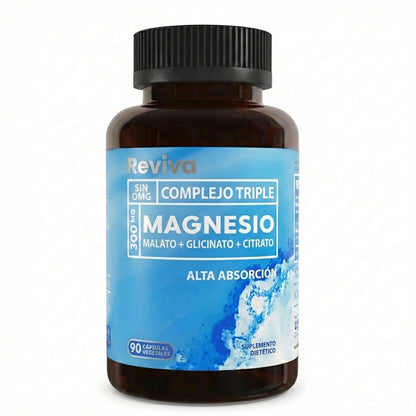 Complejo de Triple Magnesio | 90 Cápsulas